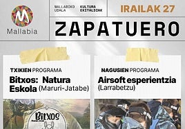 Ambas salidas partirán desde 'El Petril', el aparcamiento situado frente al Consistorio, a las 15.45 horas.
