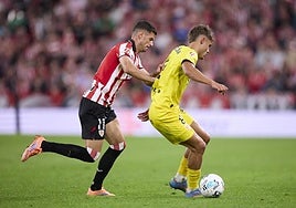 El cedido Rincón supera el examen y San Mamés le despide con una gran ovación: «Jugar aquí es un sueño»