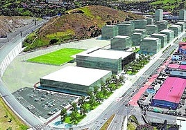 La promoción de vivienda se levantará sobre terrenos junto al puente de Rontegi.