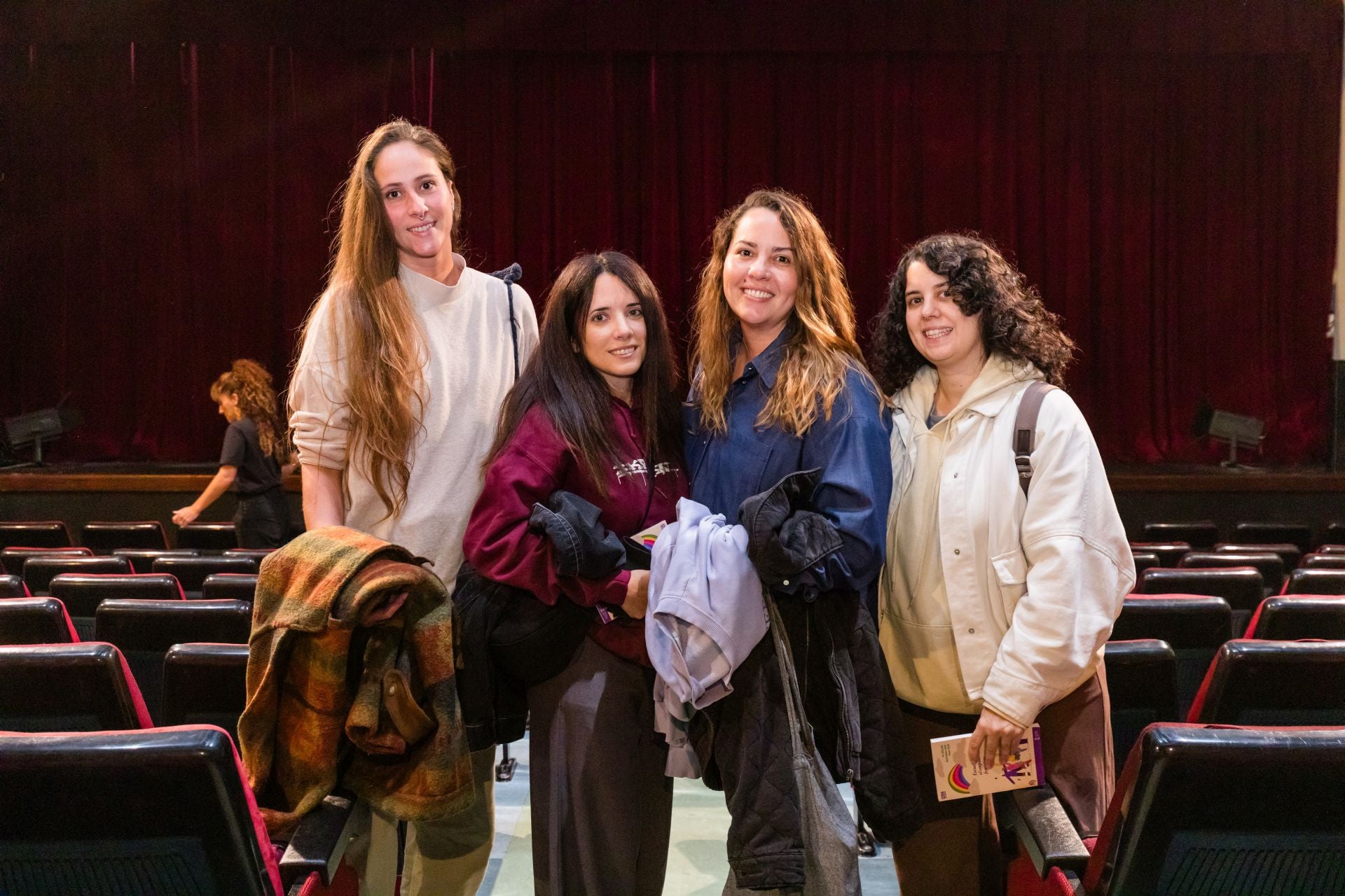 Zulema Mendes, Rocío Ruiz, Natasha Rueda y Nerea Merino.