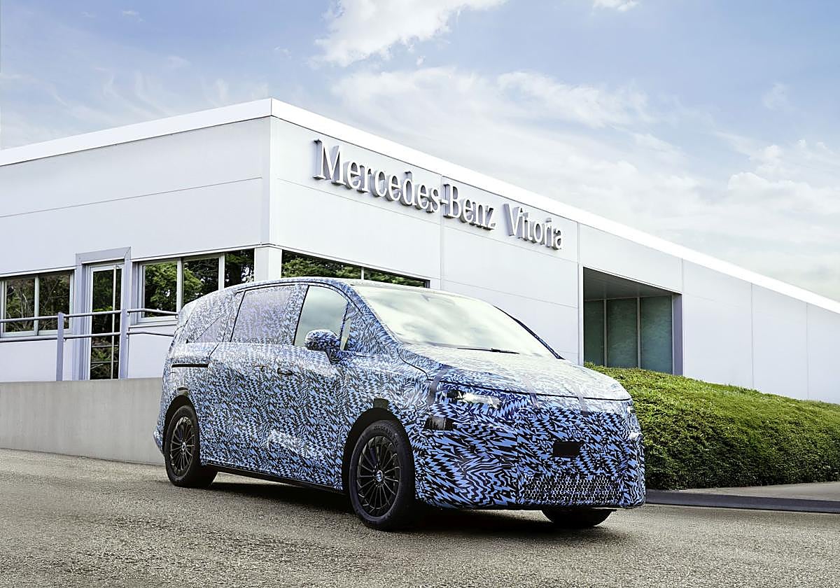 La multinacional ha publicado una imagen de uno de los modelos eléctricos hechos en Vitoria.