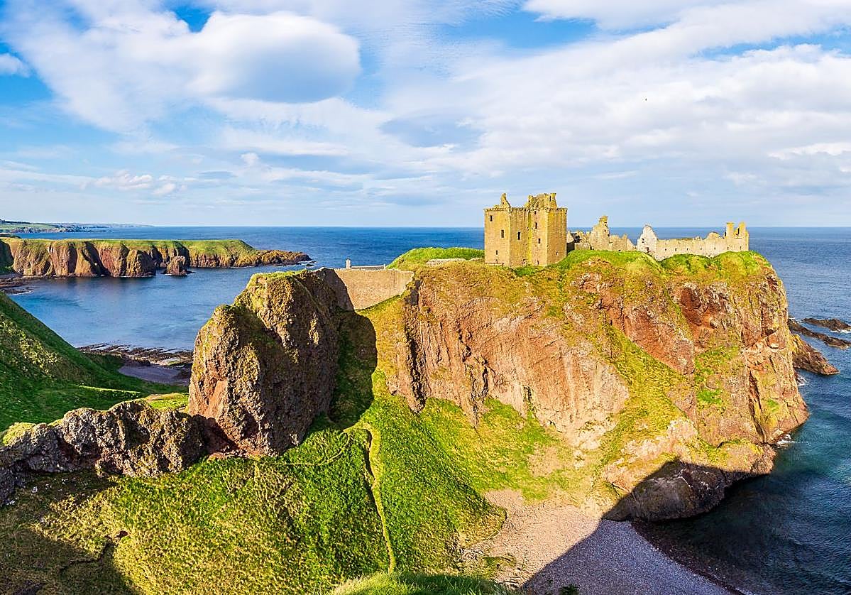 Castillo de Dunnottar, cerca de Stonehaven.