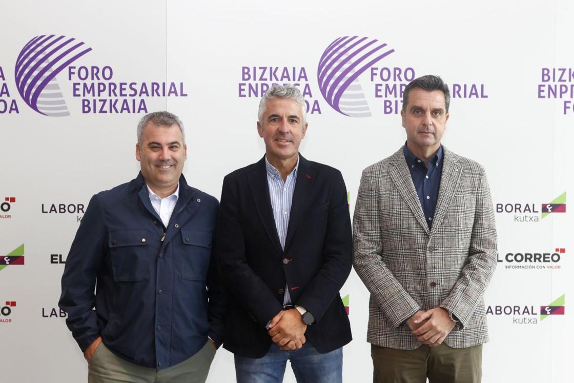 Jesús de la Fuente, José Miguel Aranzabal y Eduardo Martínez.