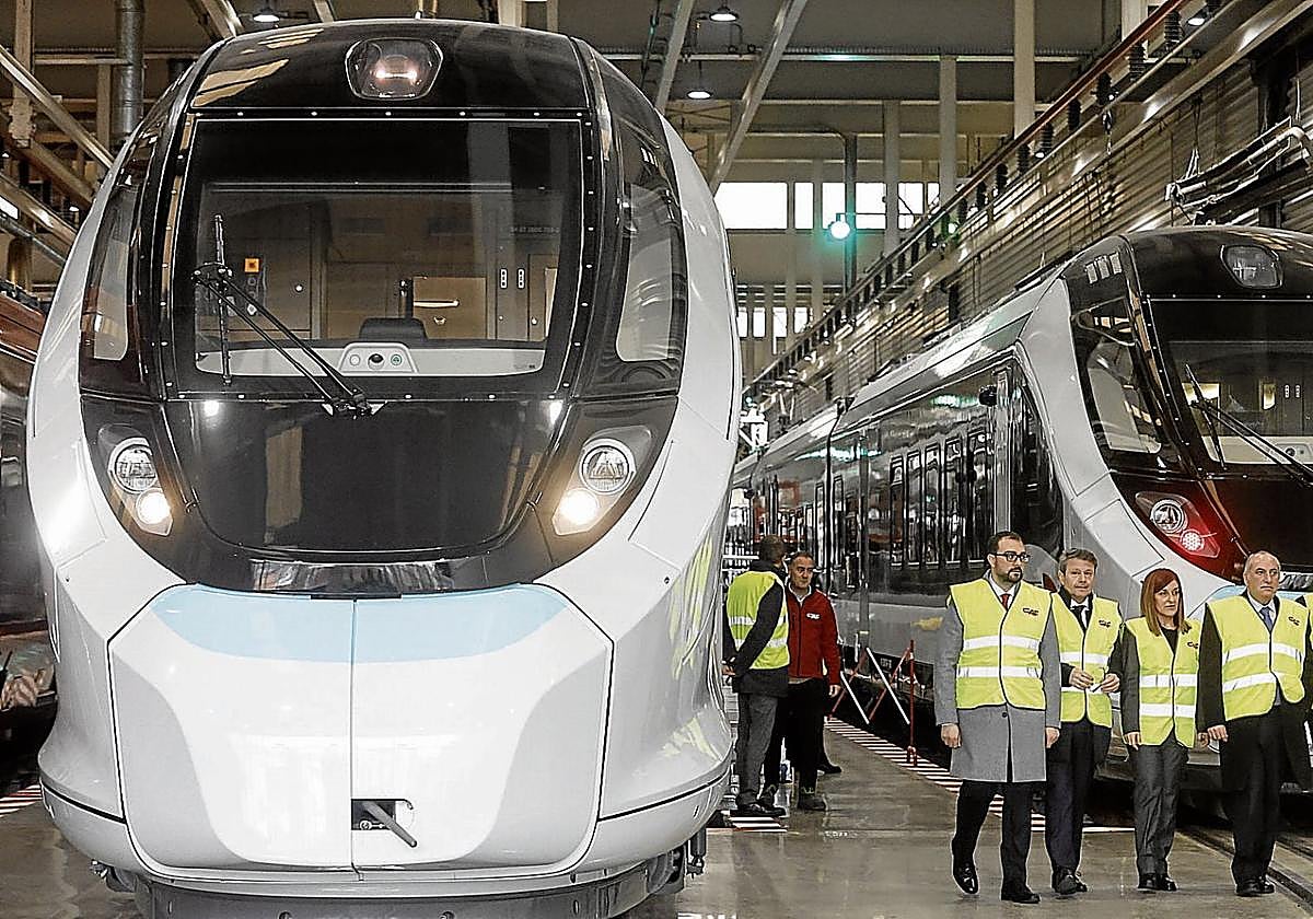 Instalaciones de Caf en la localidad guipuzcoana de Beasain.