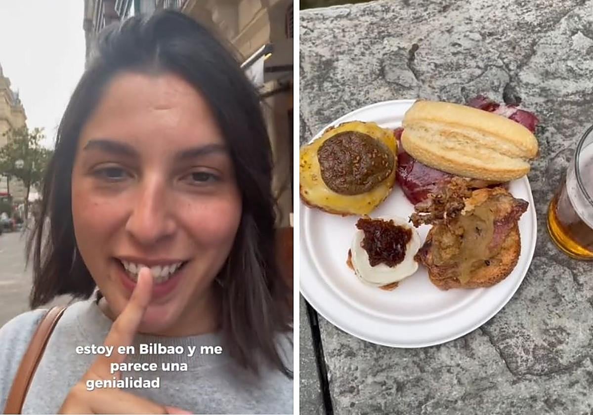 Una turista argentina alucina con los bilbaínos y sus costumbres en los bares: «Es una genialidad»
