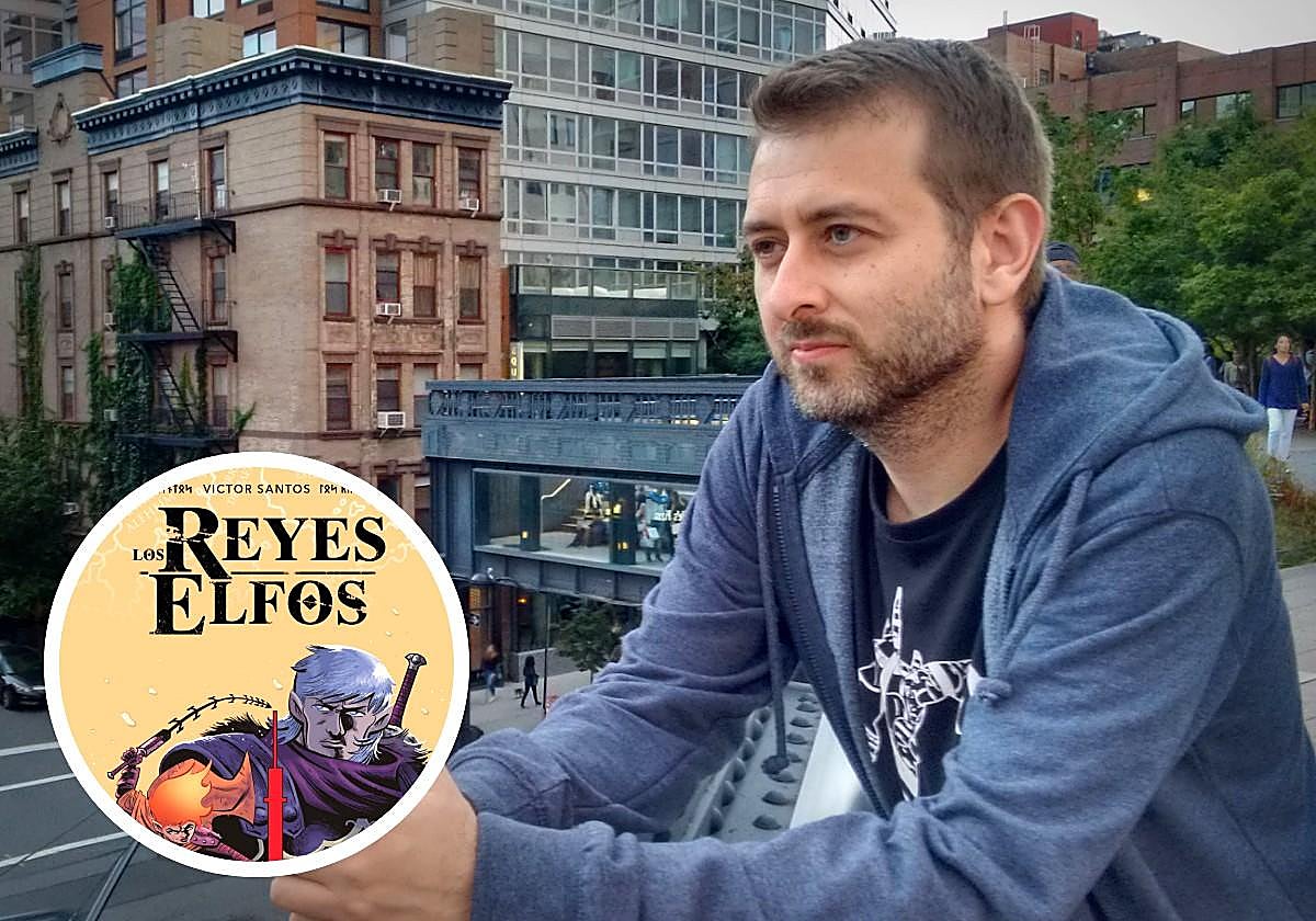 Víctor Santos, uno de los grandes dibujantes de cómics a nivel mundial.