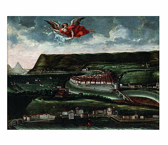 El cuadro recuperado en Exeter que desvela el Bilbao de 1700