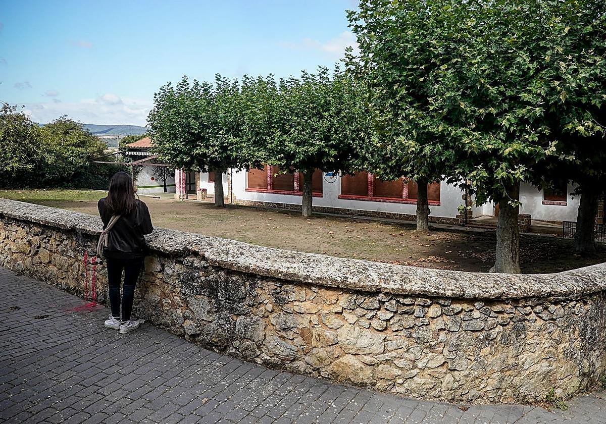 Exterior de las instalaciones de Bernedo en donde la Asociación Sarrea Euskal Udaleku Elkartea desarrolla sus polémicos campamentos de verano.