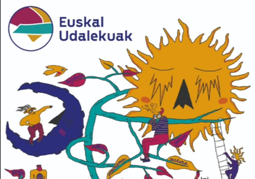 Así se anunciaba el polémico udaleku de Bernedo