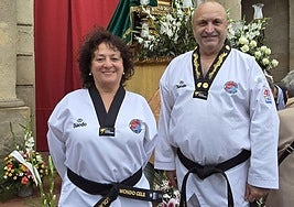 Lola Chamorro y Ángel Carlos Pérez, Gele.