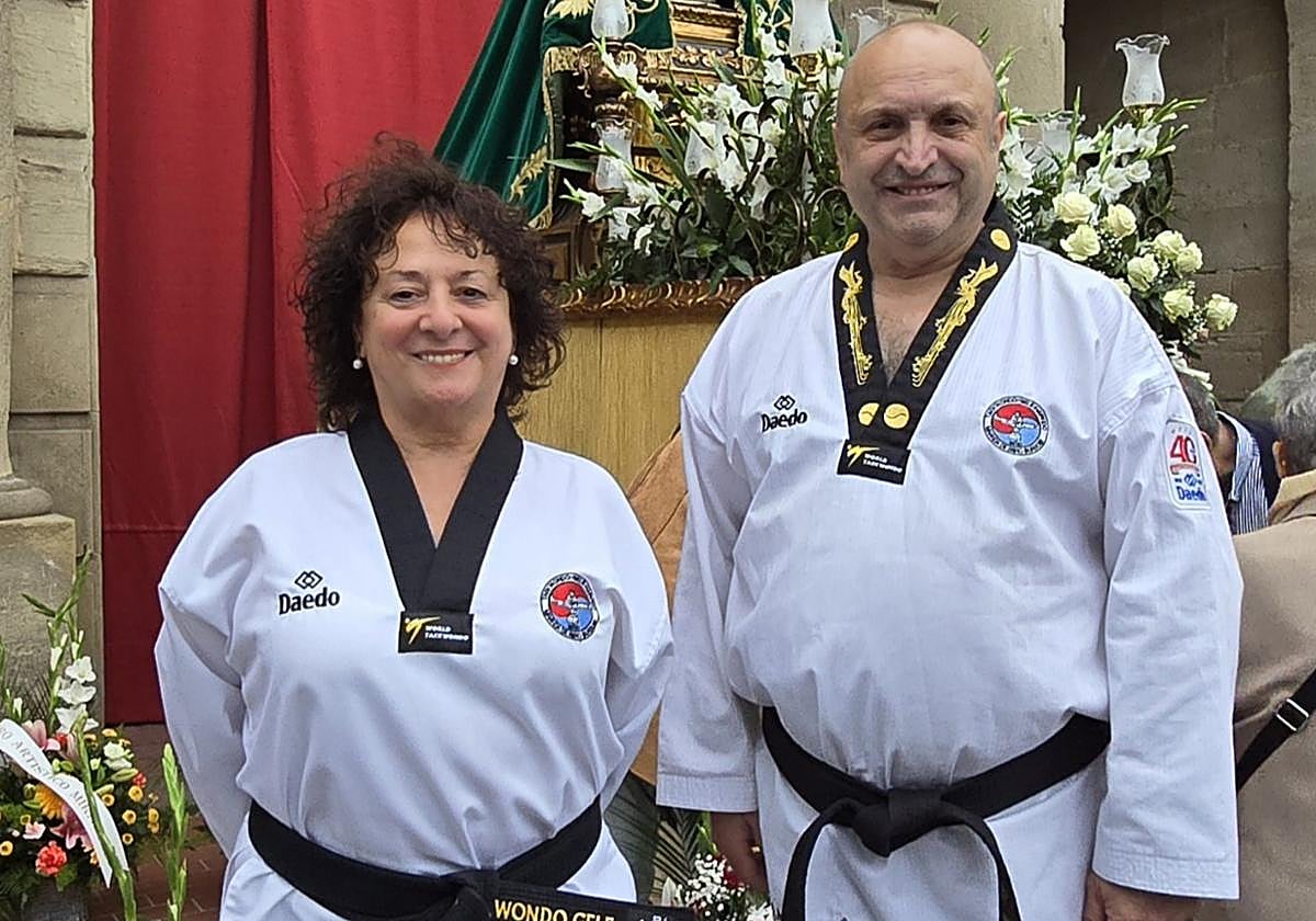 Lola Chamorro y Ángel Carlos Pérez, Gele.