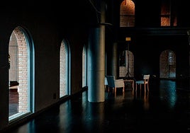 Vista del cubo que ocupara el proyecto Tumo Bilbao-Bizkaia.