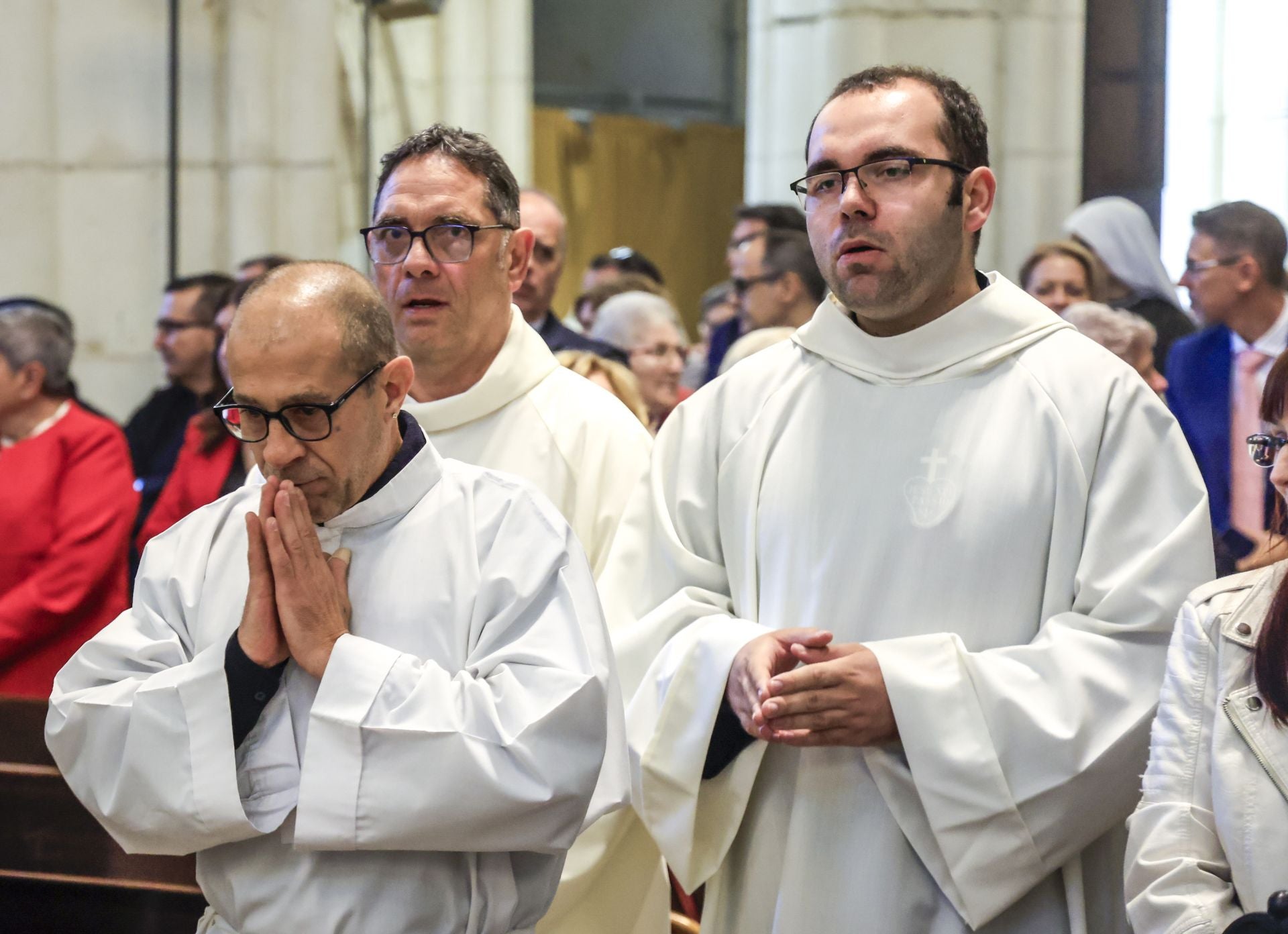 Tres nuevos diáconos para la Diócesis de Vitoria