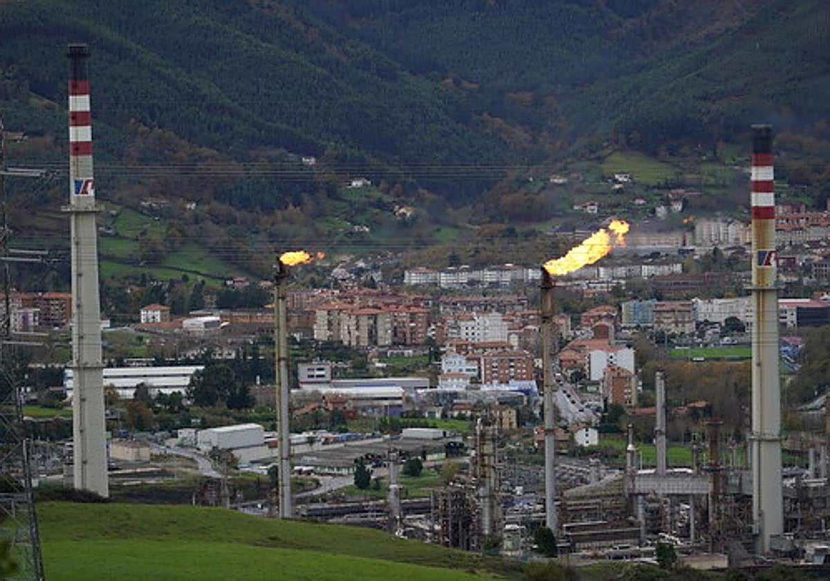 La refinería sostiene en gran medida las exportaciones vascas