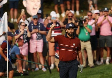 Segunda jornada: Europa acaricia el título en Nueva York con un enorme Rahm