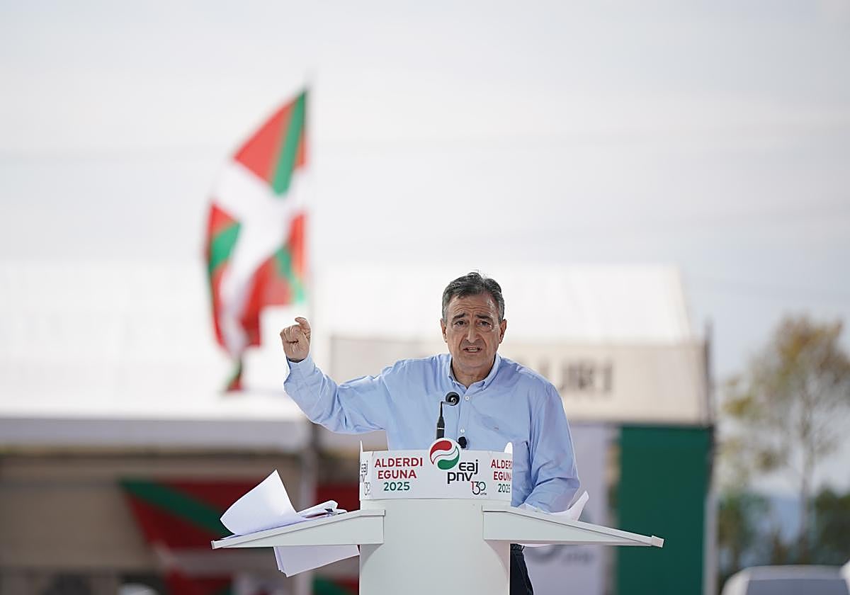 El PNV celebra el 'Alderdi Eguna' en Foronda (Álava).