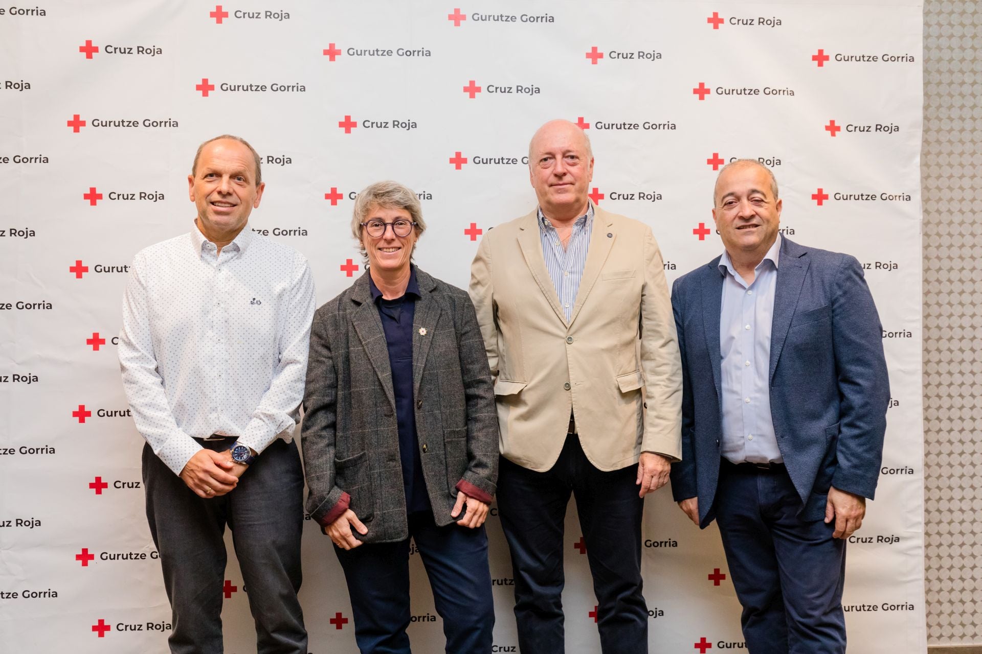 Alfredo Santamaría, Teresa Romero y Sara Buesa.