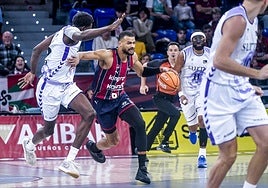 Luwawu-Cabarrot, ante el Bilbao Basket.