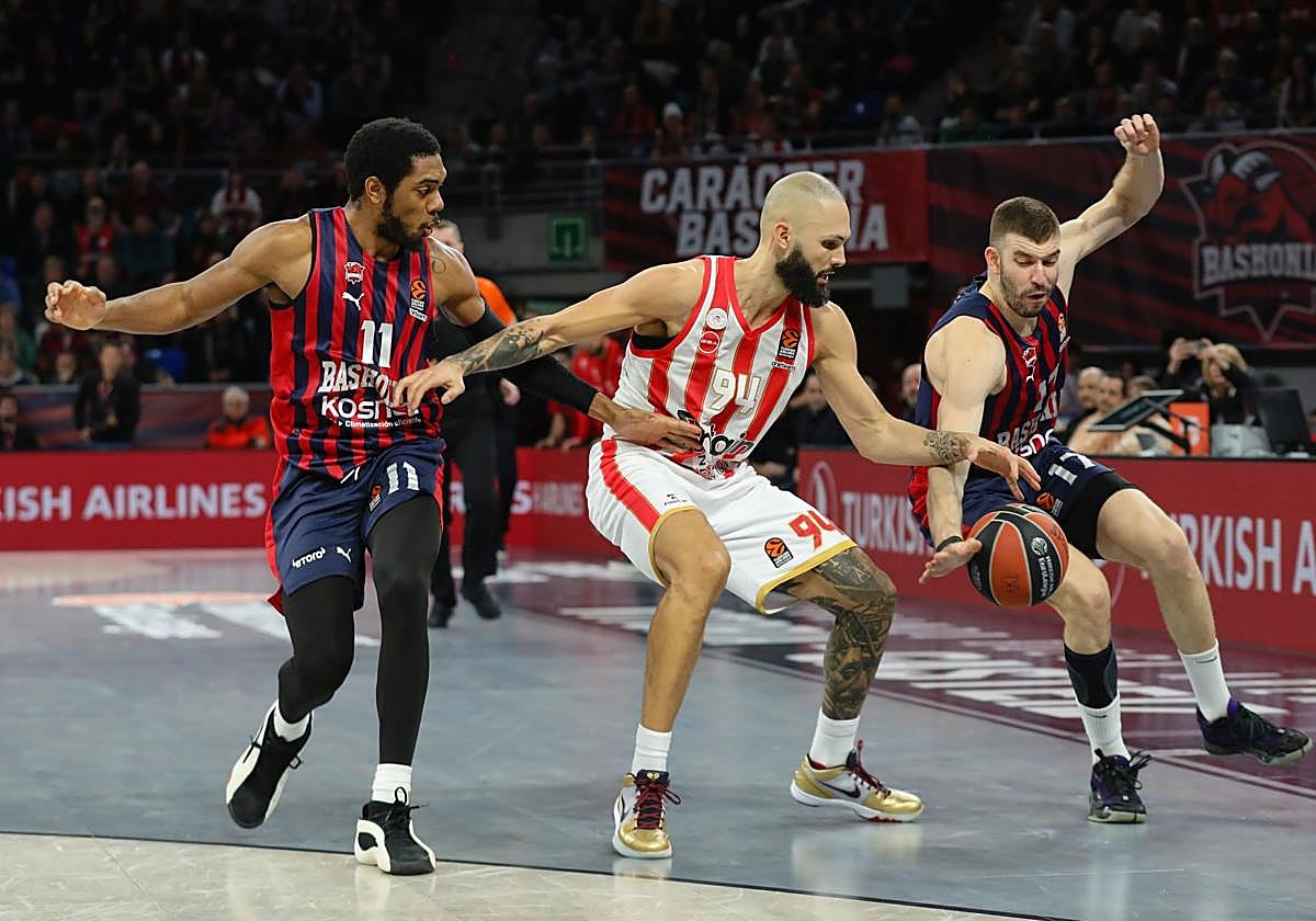 Fournier es una de las muchas amenazas que presenta el Olympiacos.