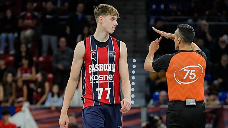 Joksimovic hace historia y se convierte en el baskonista más joven en debutar en la Euroliga