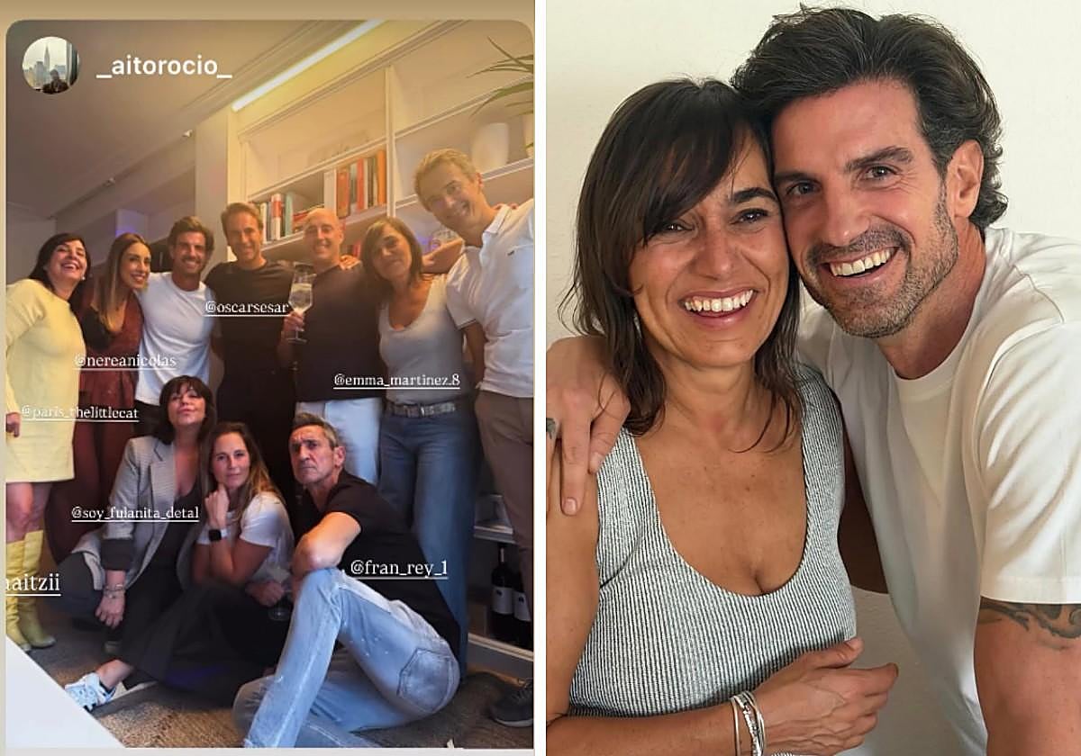 Un nostálgico Aitor Ocio presenta a su novia de la juventud