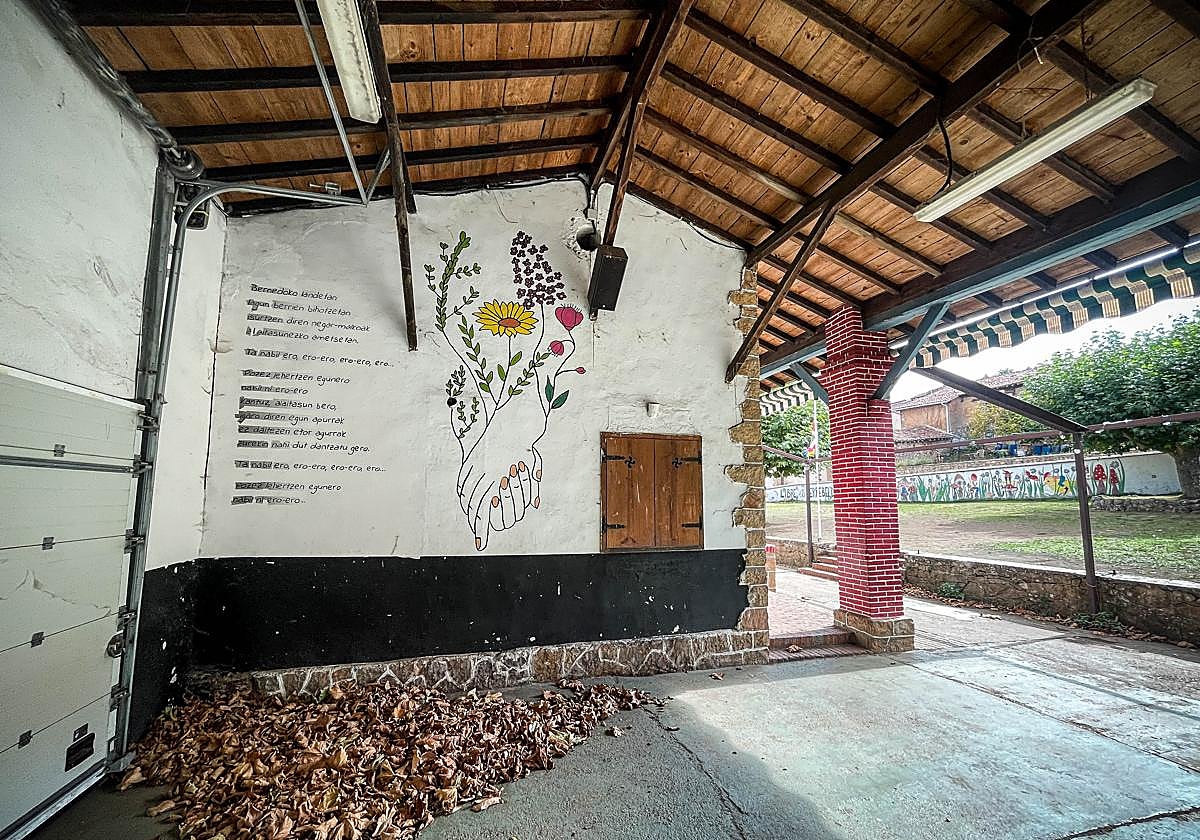 Instalaciones de Bernedo en las que se desarrolla el udaleku que está siendo investigado.