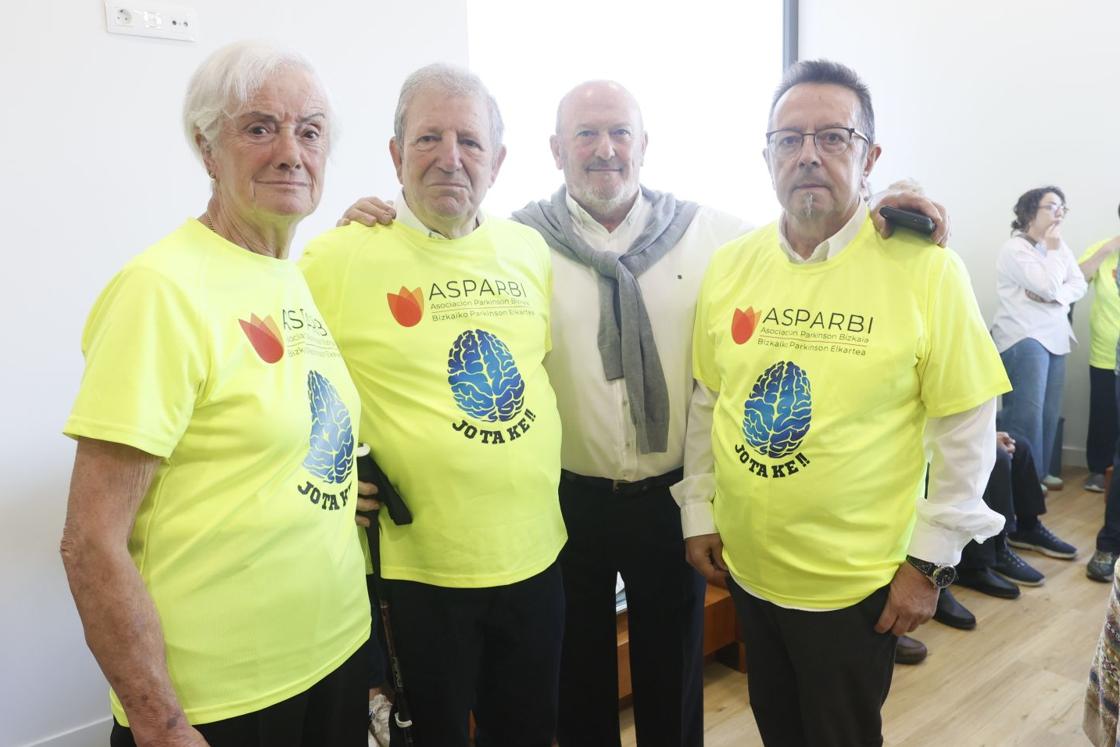 Merche Imaz, Daniel Ayeso, Iñaki González y Luis Ángel Hernández.