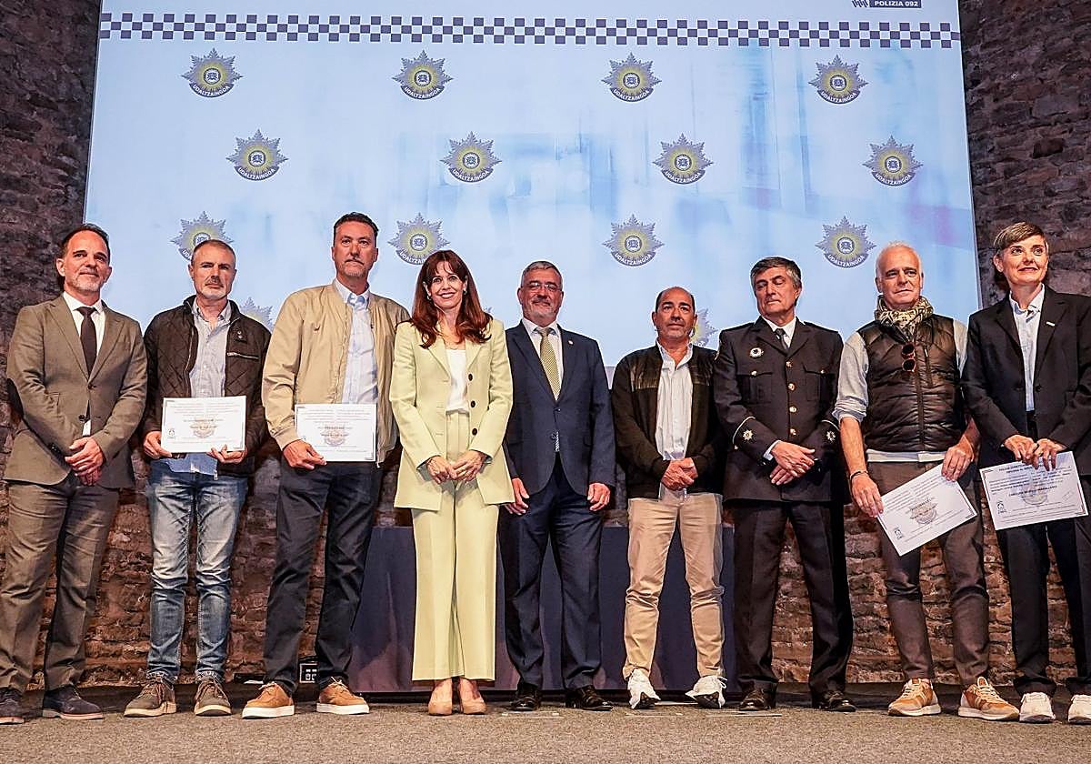 Maider Etxebarria ha presidido la entrega de diplomas.