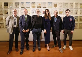 Manuel Fontán del Junco, Asís Canales, Juan Bas, Carolina Ontivero, Iñaki López de Aguileta y Koldo Bilbao.