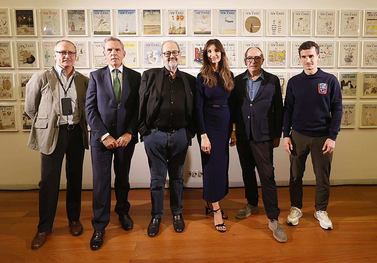 Manuel Fontán del Junco, Asís Canales, Juan Bas, Carolina Ontivero, Iñaki López de Aguileta y Koldo Bilbao.