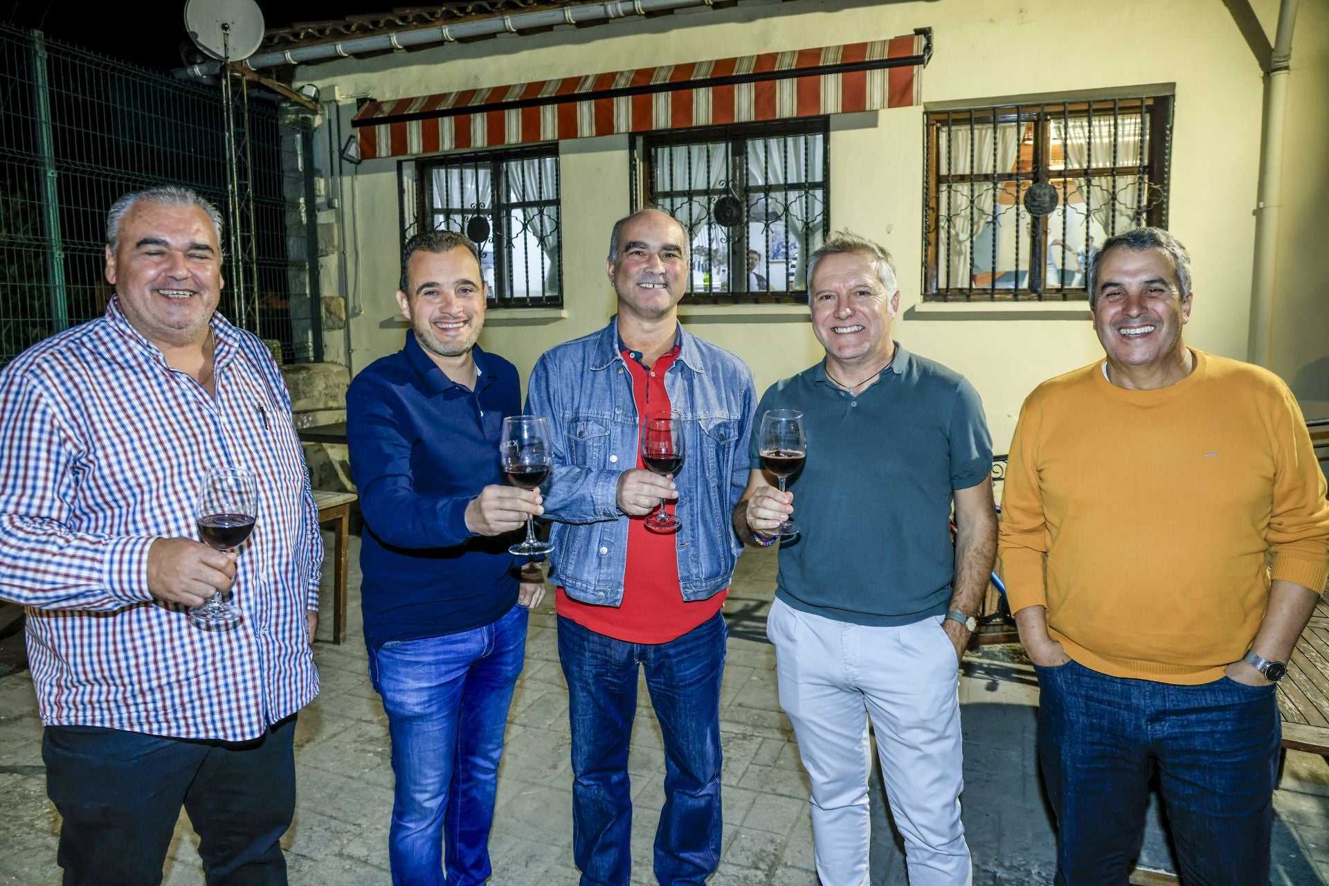 Así fue la cena de Kakiturri