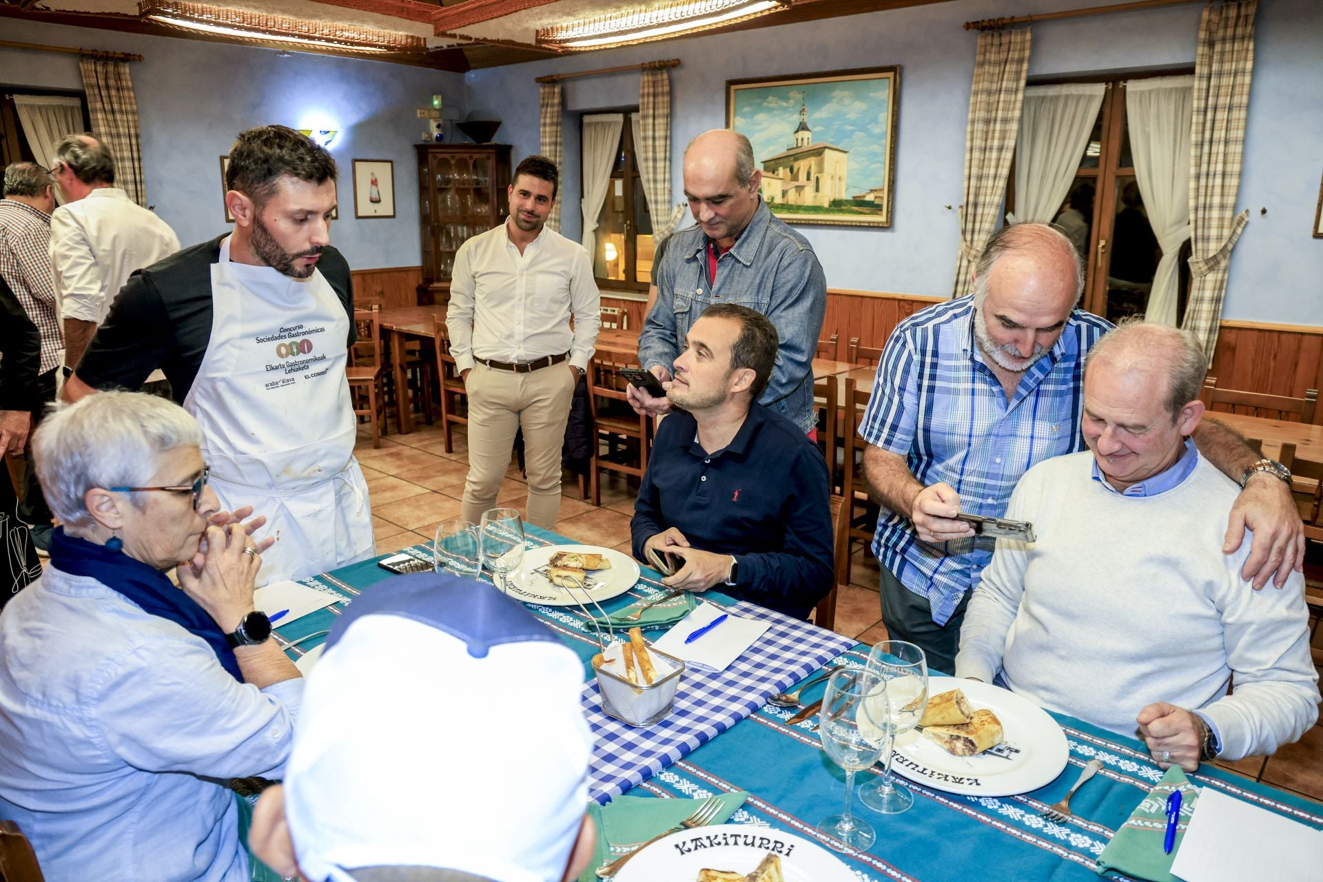 Así fue la cena de Kakiturri