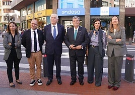 Inés Roque, Davide Ciciliato, José Bogas, Juan Mari Aburto, Kontxi Claver y Marta Aner.