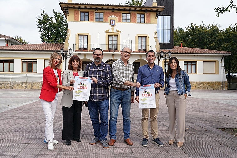 Organizadores y patrocinadores, tras la presentación de esta cuarta edición.