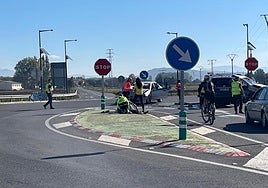 Hasta el lugar se desplazaron efectivos policiales y sanitarios