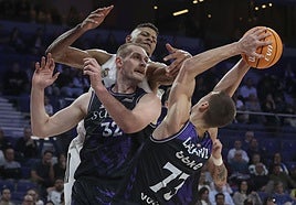 El Bilbao Basket cae ante el Real Madrid tras desinflarse en el último cuarto