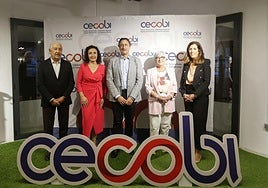 Pedro Campo, Laura Batán, Alfonso San Vicente, Izaskun Gómez Cermeño y María López Negrete