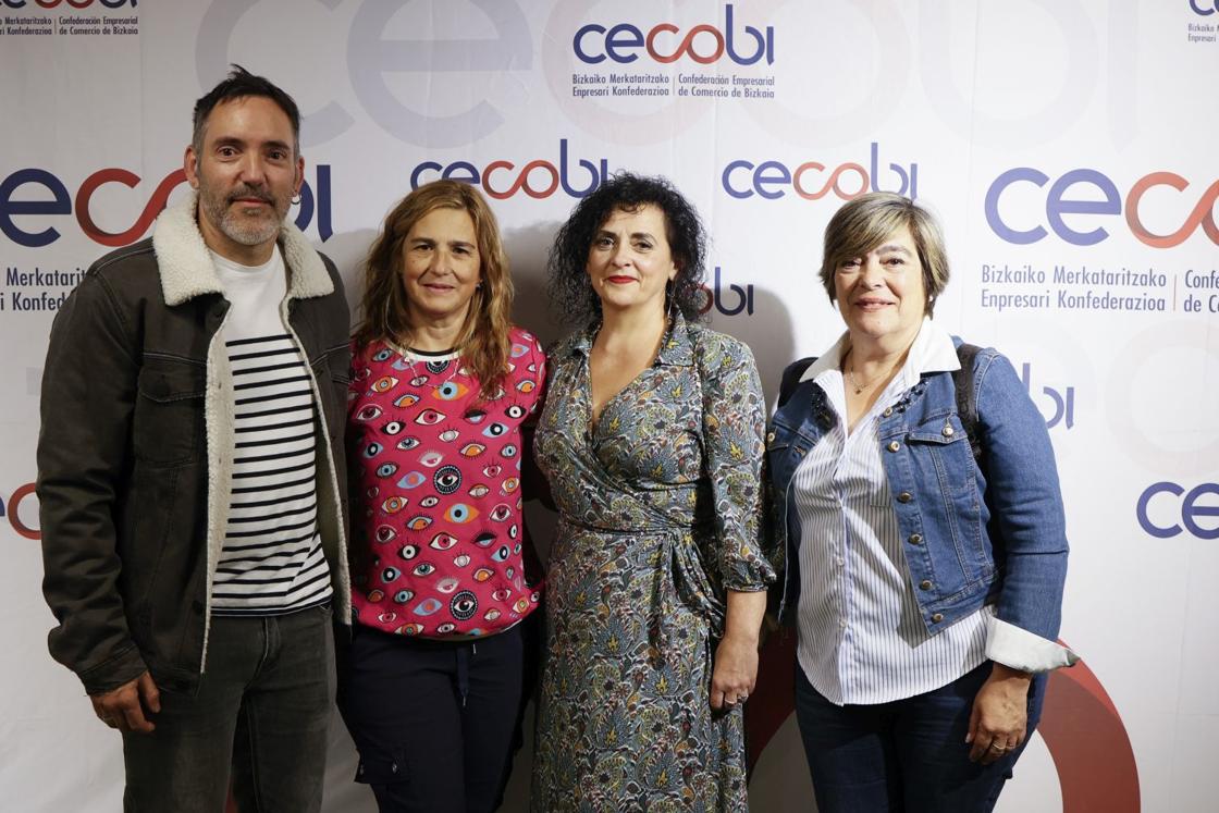 Gaizka Carazo, Arantza Prieto, Olga Yrazu y Ana Carmen Ibarguren.