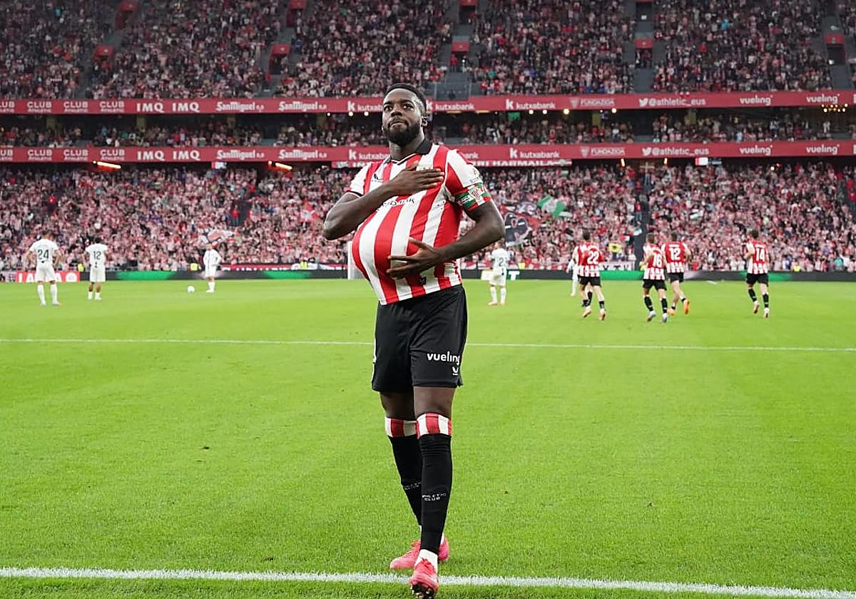 Iñaki Williams pone fin a su sequía goleadora y celebra su paternidad