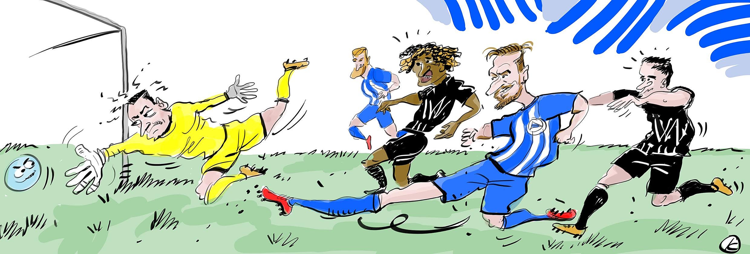 La tira de Cerrajería sobre la victoria del Alavés contra el Elche