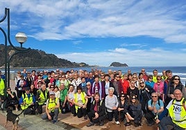 Las caminatas son una de las iniciativas con más éxito entre las personas asociadas.