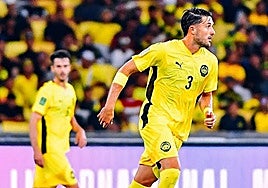 Garcés, de su fichaje en diferido a clave en el once titular y ahora a estar apartado del grupo