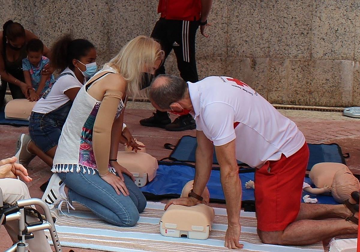 En anteriores campañas la formación se practicó y exhibió en la jornada del 'Bihotz Eguna'.