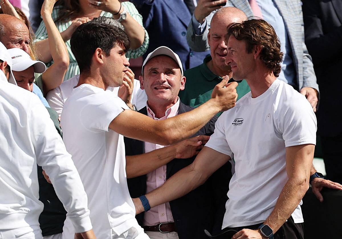 Juan Carlos Ferrero, entrenador de Alcaraz, desmiente que tenga cáncer: «Es totalmente falso»