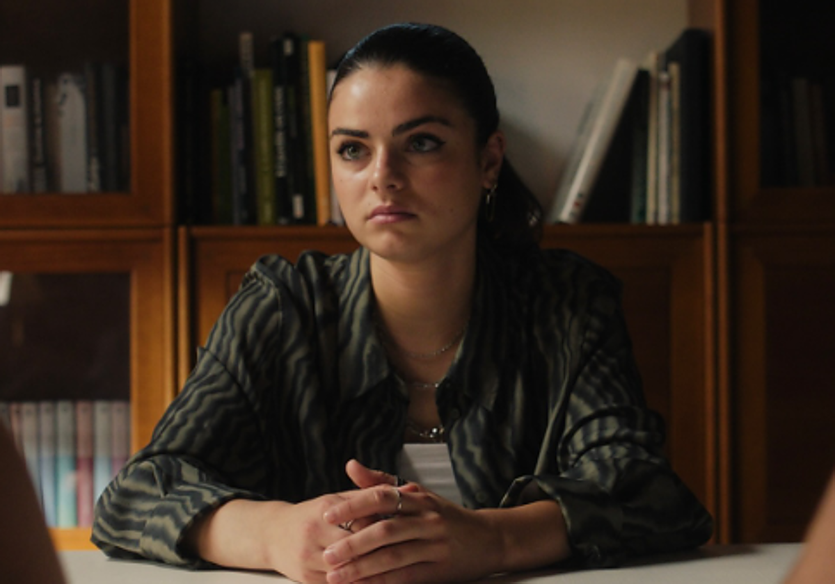 Lucía de la Puerta, en un capítulo de 'Weiss & Morales'.