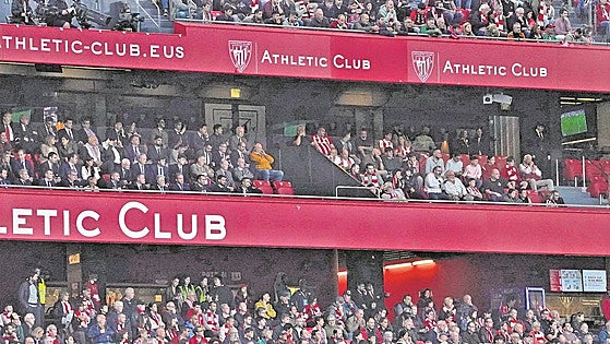 El Athletic elimina 44 butacas del palco para venderlas entre 455 y 730 euros por partido
