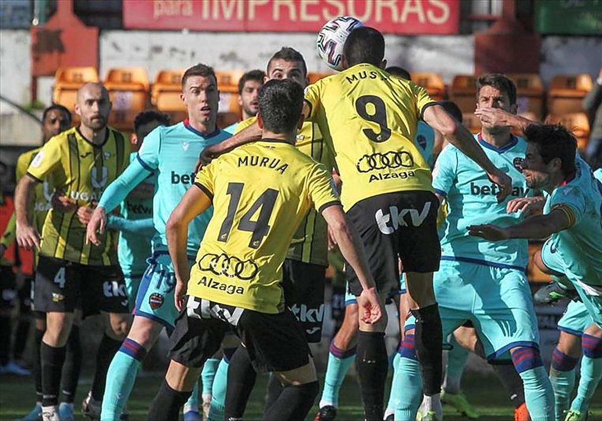 Cinco temporadas después regresa el 'Portu' a la Copa. Su último partido fue ante el Levante.