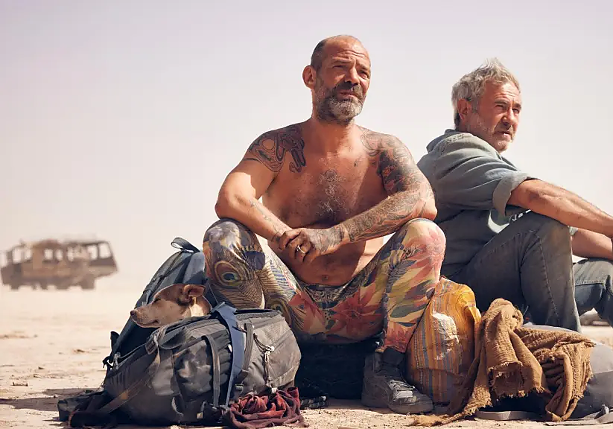 'Sirat' filmaren eszena bat.