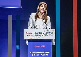 Etxebarria ha sido la encargada de dar comienzo a la cumbre.