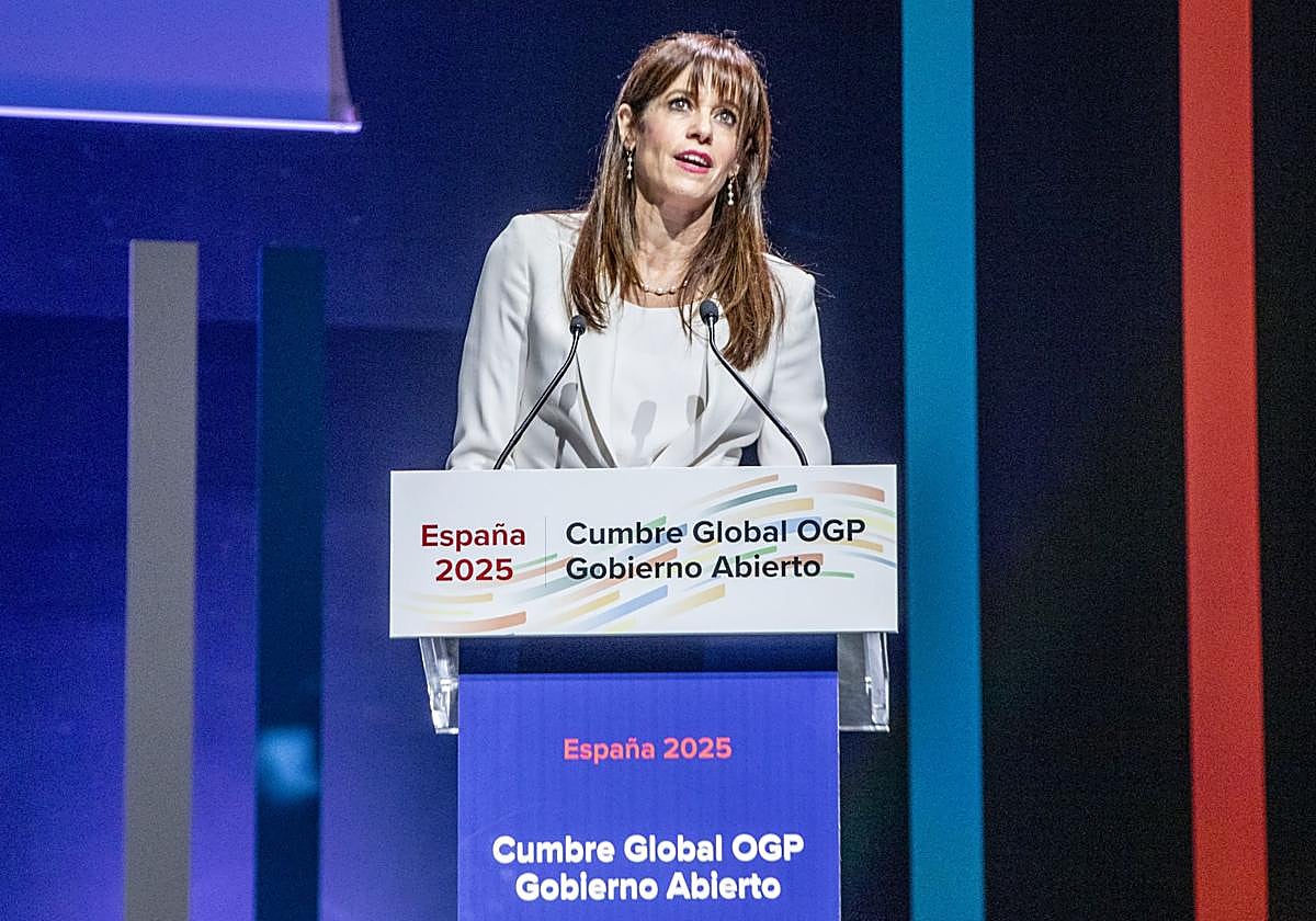 Etxebarria ha sido la encargada de dar comienzo a la cumbre.